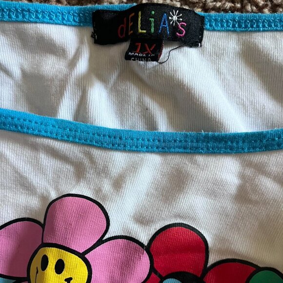 Delia's Multi-Color Flower Tank Top - Picture 2 of 2